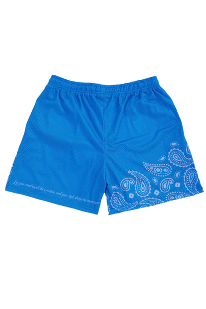 Masterpiece Mesh Shorts  Blue (L/E)