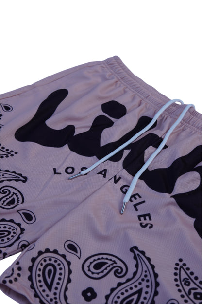 Masterpiece Mesh Shorts Beige (L/E)