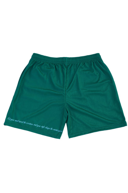 Mesh Shorts Green